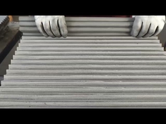 قطعات خالی کربید گرد غیر مغناطیسی، چوب های کربید جامد نقره ای فلزی