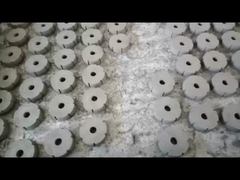 آینه خالی کربید سیمان شده که برای مدفوع آجیل پولیش شده است