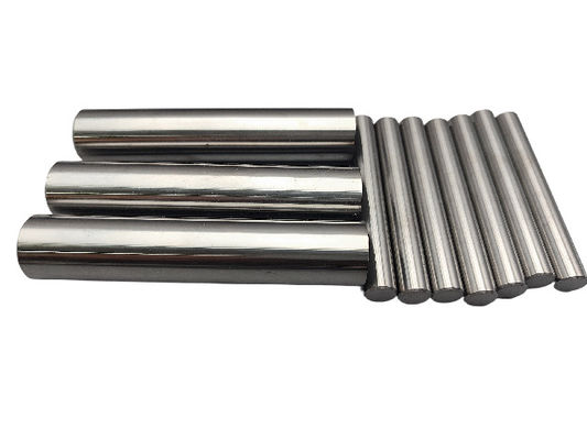 50-330mm طول دقیق زمین tungsten کربید میله با سختی شکستگی از 7-10 MPa·m1/2